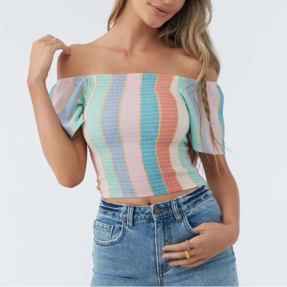 O’Neill Ally Off The Shoulders Top NEW